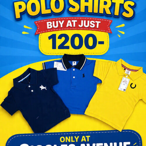 Double Rib Polo Shirts.